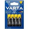 Baterie Varta Super Heavy Duty AAA R03P 4szt