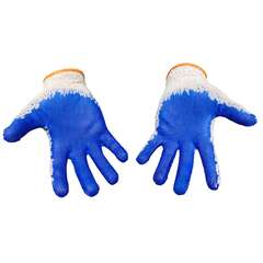 Rękawice wampirki XL niebieskie (10 par)