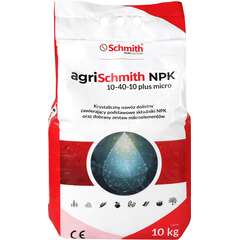 Krystaliczny nawóz NPK 10-40-10 10 kg ​agriSchmith 10-40-10 a' 10 kg