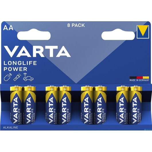 Baterie Varta LongLife Power AA LR6 8szt