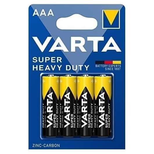 Baterie Varta Super Heavy Duty AAA R03P 4szt