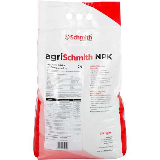 agriSchmith NPK 5-15-40 + mikro 10kg, 3 image