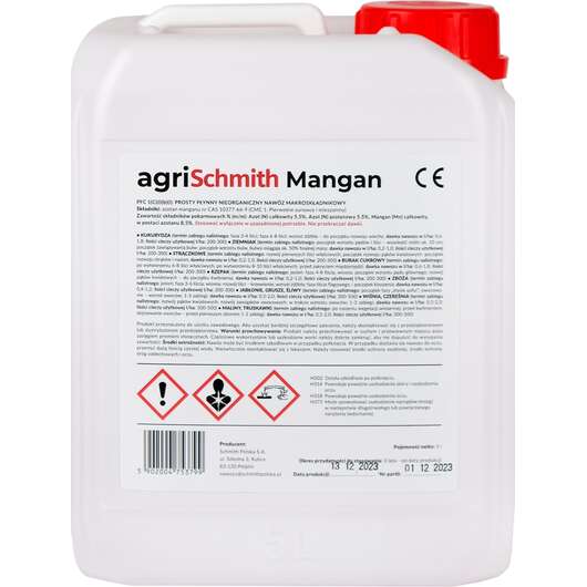 Płynny nawóz manganowy agriSchmith Mangan 5l, 2 image