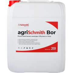 Płynny nawóz borowy mikroskładnikowy agriSchmith Bor 20l Schmith