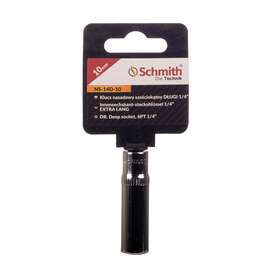 Klucz nasadowy sześciokątny długi 1/4" 10 mm Schmith