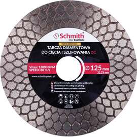 Tarcza diamentowa 125x22,23x1,6 25mm DC Schmith