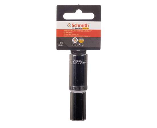 Klucz nasadowy sześciokątny długi 1/2" 13 mm Schmith