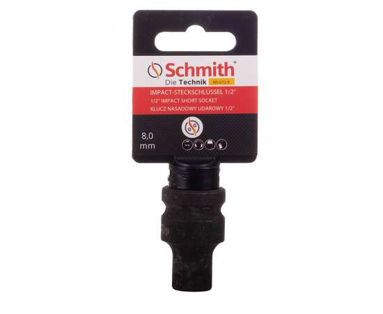 Klucz nasadowy udarowy 1/2" 8 mm Schmith