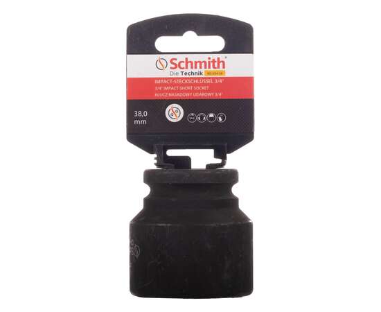 Klucz nasadowy udarowy 3/4" 38 mm Schmith