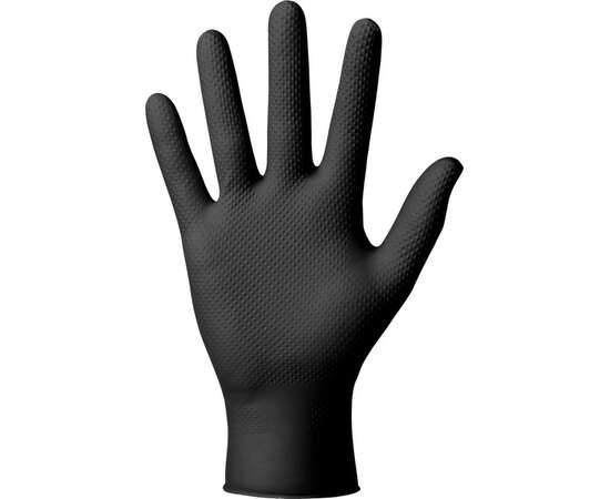 Rękawiczki Nitrile GoGrip Czarne L 50szt Schmith