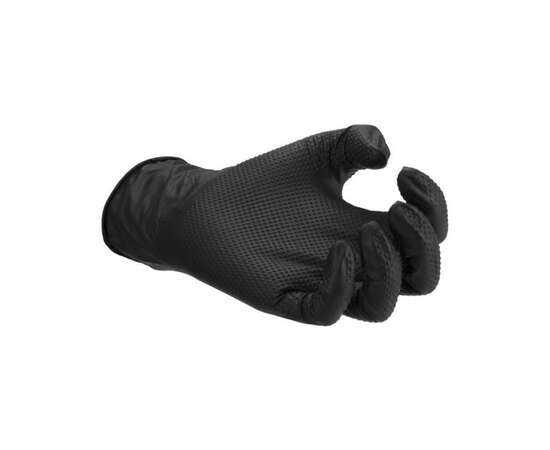 Rękawiczki Nitrile GoGrip Czarne M 50szt Schmith
