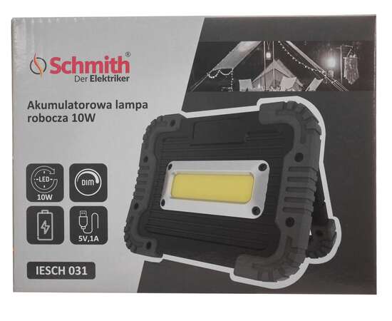 Akumulatorowa lampa robocza 10W Schmith