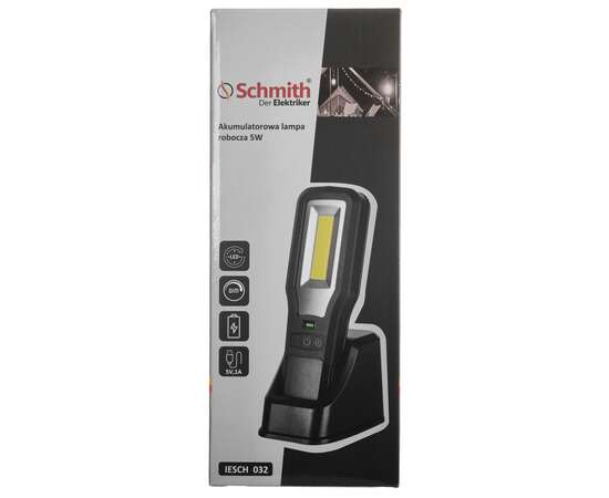 Akumulatorowa lampa robocza 5W Schmith