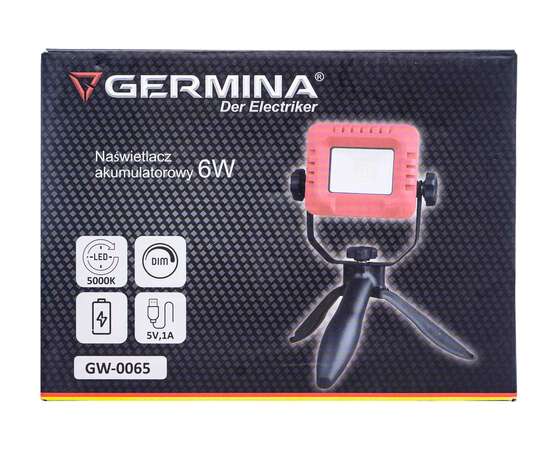 Naświetlacz akumulatorowy 6W - GERMINA Schmith