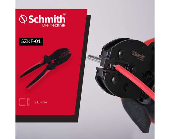 Zaciskarka do konektorów fotowoltaicznych Schmith
