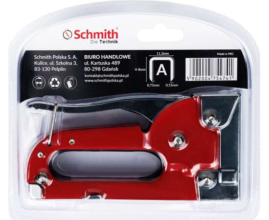 Zszywacz metalowy 4-8mm TYP A (102) Schmith