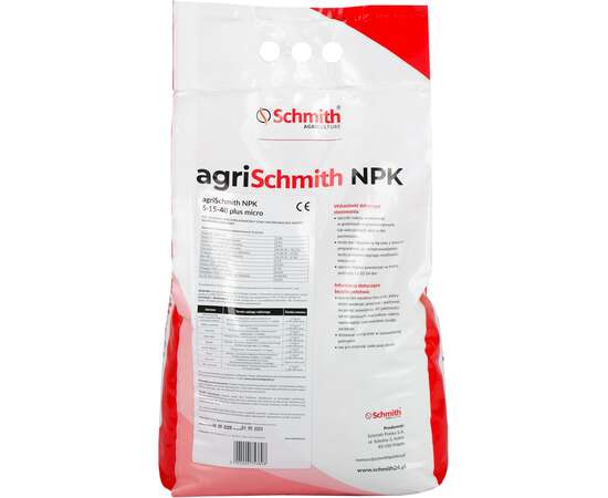 Krystaliczny nawóz NPK 5-15-40 ​agriSchmith NPK 5-15-40 + mikro 10kg Schmith