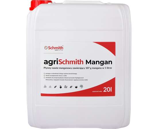 Płynny nawóz manganowy mikroskładnikowy agriSchmith Mangan 20l Schmith