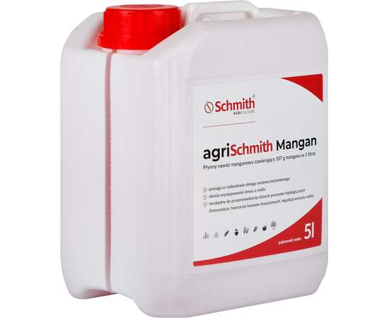 Płynny nawóz manganowy mikroskładnikowy agriSchmith Mangan 5l Schmith